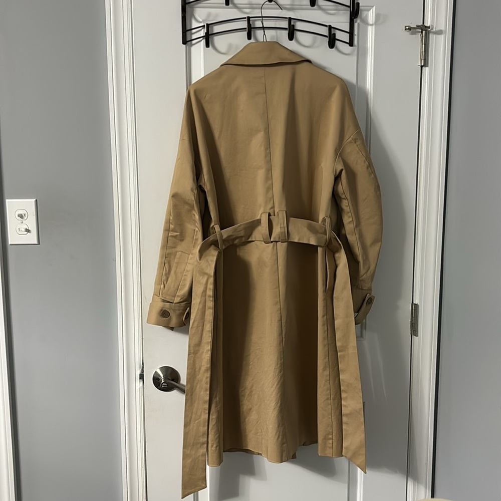 Skye Coraline Trench Coat in beige, size small - Picture 10 of 16